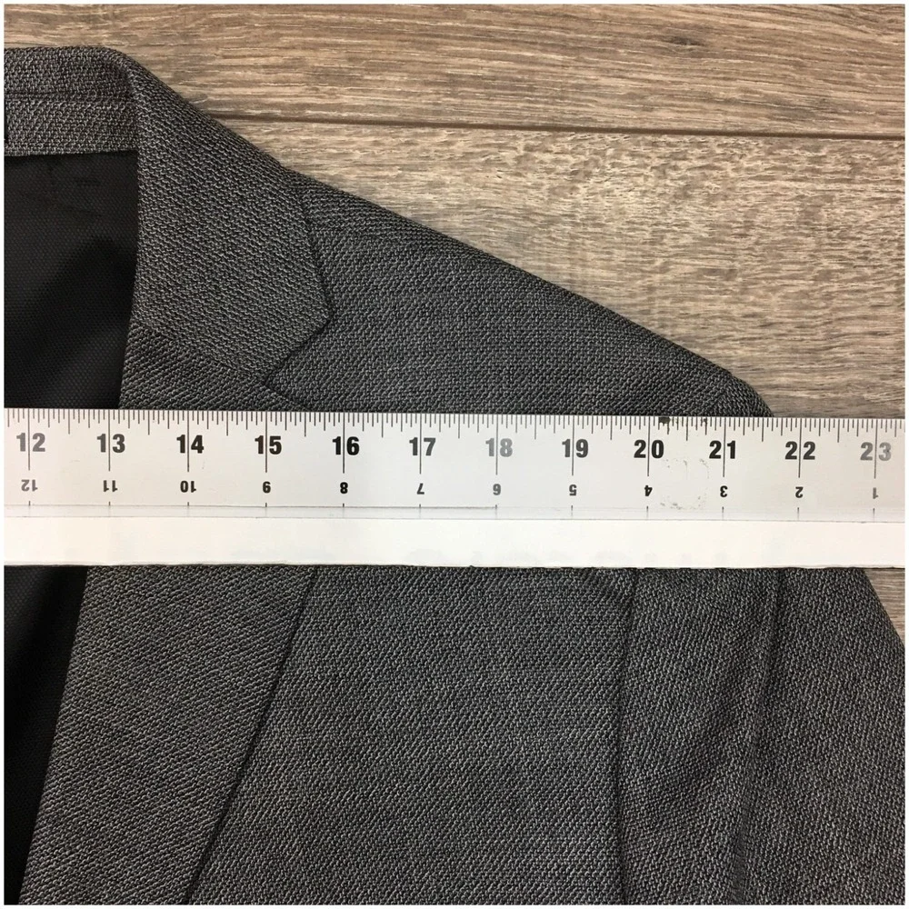 KENNETH COLE Mens Blazer Sport Coat Casual‎ Jacket Size 52R Classic Wool Suit